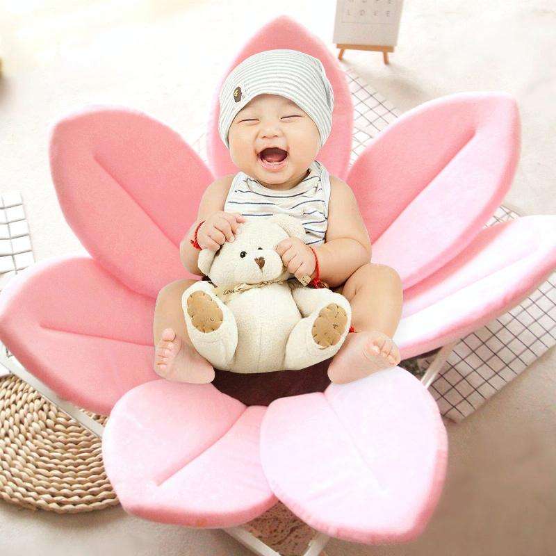 Foldable Bathtub Blooming Sink Lotus Flower Bath Mat Pad for Newborn Baby, Size: 80cm x 80cm x 5c...