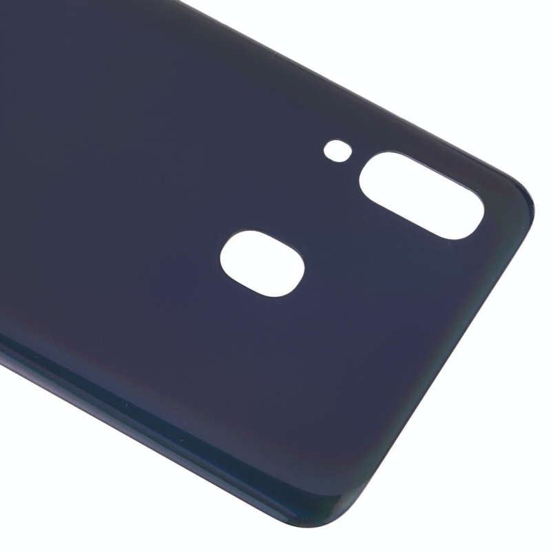 For Galaxy A20 SM-A205F/DS Battery Back Cover (Black)