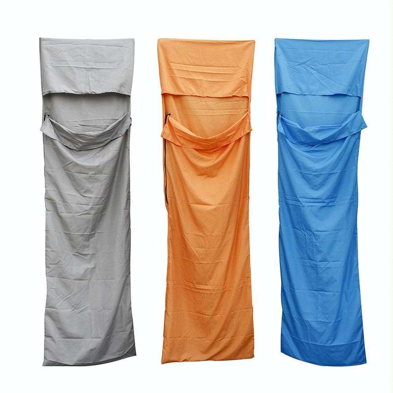 Ultralight Outdoor Sleeping Bag Pongee Portable Single Sleeping Bags 210x70(Blue)