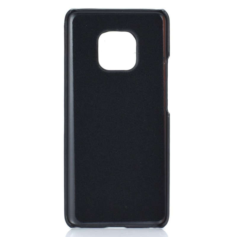 Paste Skin + PC Thermal Sensor Discoloration Case for Huawei Mate 20 Pro(Black red)