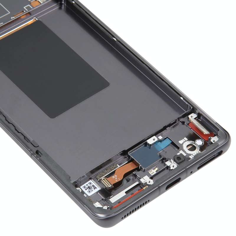 For Xiaomi 12 Pro / 12S Pro AMOLED Original LCD Screen Digitizer Full Assembly with Frame(Black)