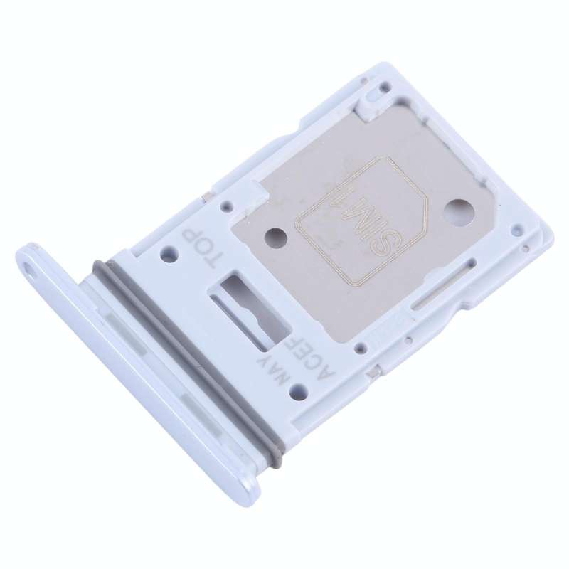 For Samsung Galaxy A35 SM-A356B Original SIM Card Tray + SIM / Micro SD Card Tray (Silver)