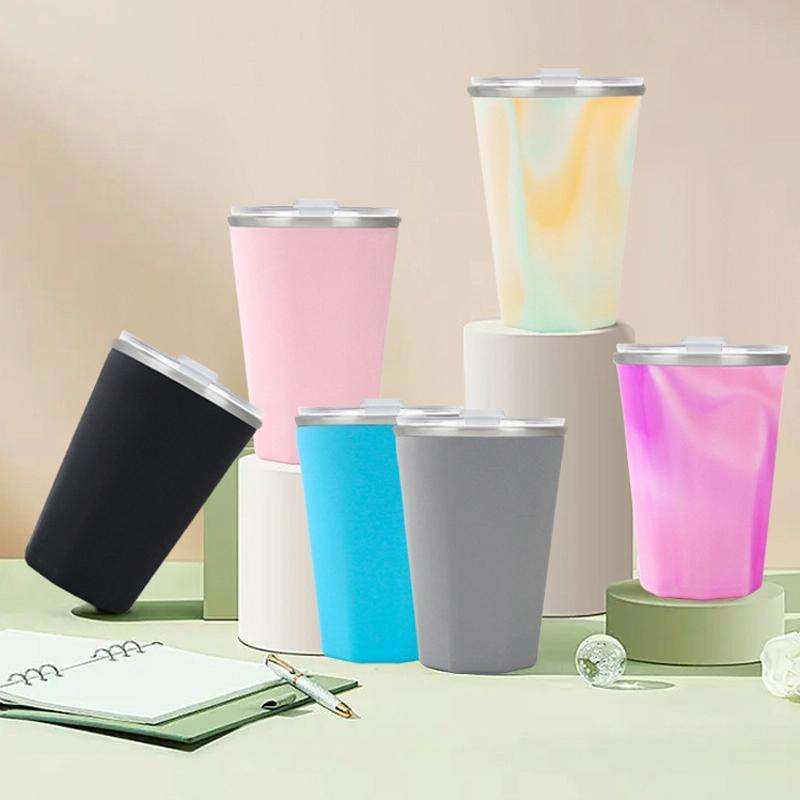 Insulated Cooling Cup Shake Cooling Cup, Capacity: 330ml(Blue)