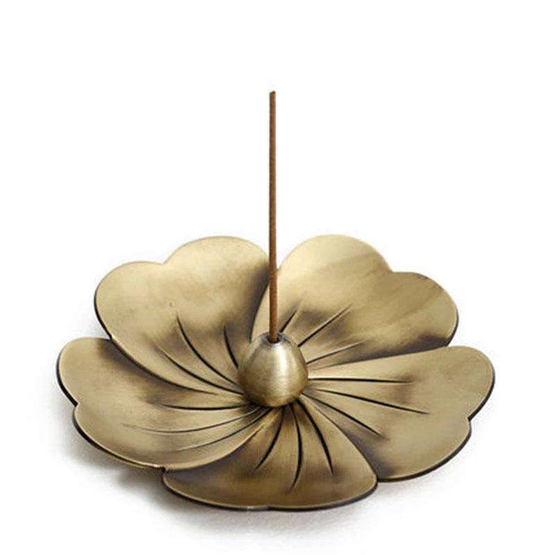 Household Bedroom Alloy sandalwood Furnace Creative Antique Line Incense Burner Incense Holder, S...