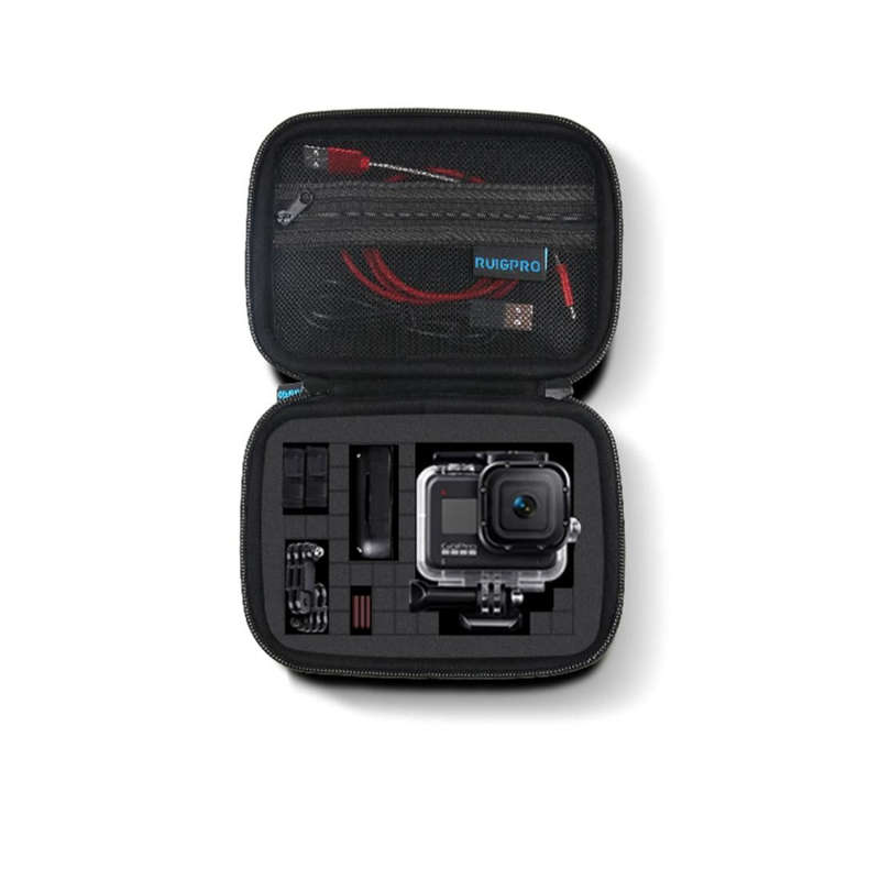 For GoPro HERO8 / 7 / 6 RUIGPRO Shockproof Waterproof Portable Case Box Size : 17.3cm x 12.3cm x ...