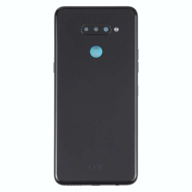 Back Battery Cover for LG K50s LMX540HM LM-X540 LM-X540BMW LMX540BMW(Black)