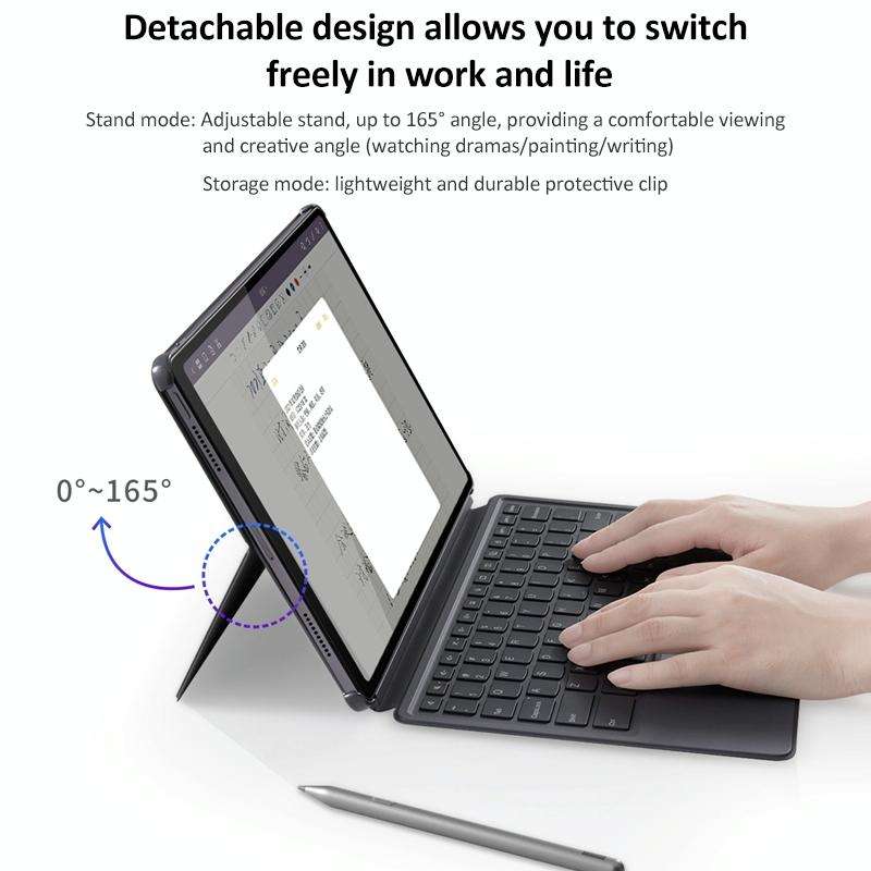 Original Lenovo Magnetic Suction Keyboard with Detachable Holder Set for Lenovo Pad Pro 12.7