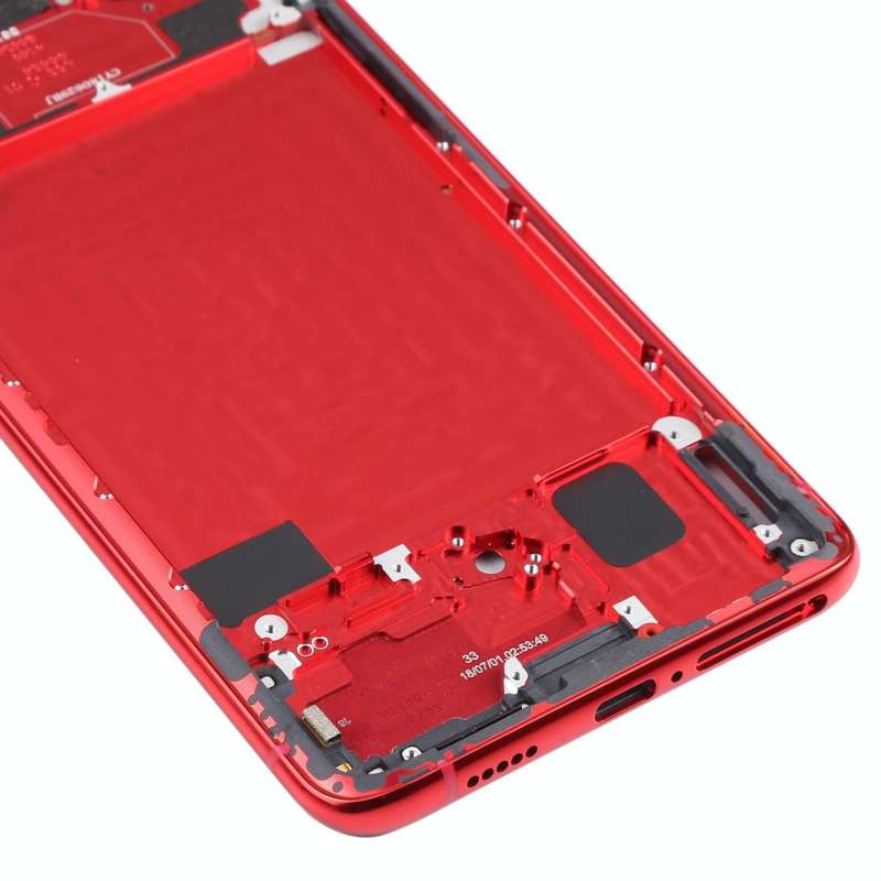 For vivo NEX S Original Middle Frame Bezel Plate(Red)