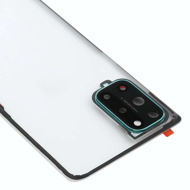 For OnePlus 8T Battery Back Cover With Camera Lens (Transparent)
