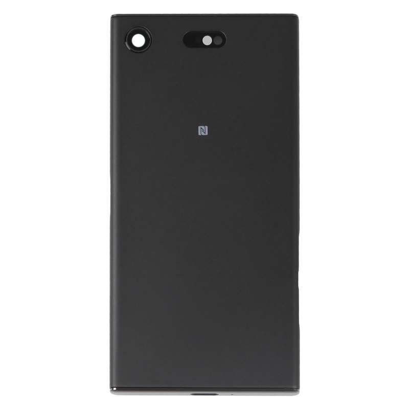 Original Battery Back Cover with Camera Lens Cover for Sony Xperia XZ1 Compact(Black)