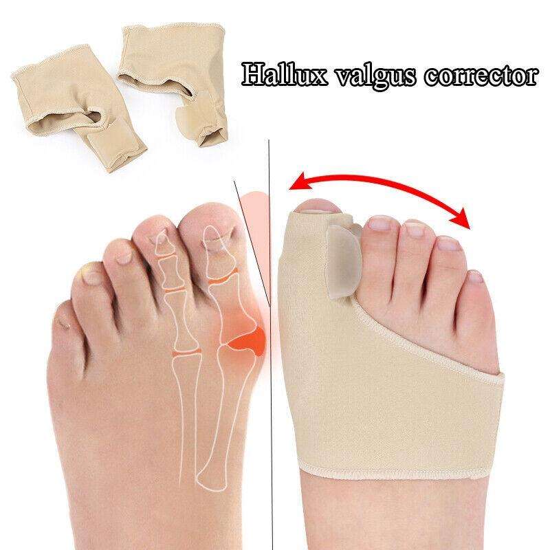 Lycra Sweat-absorbing Anti-wear Big Toe Bone Hallux Valgus Corrector(M)