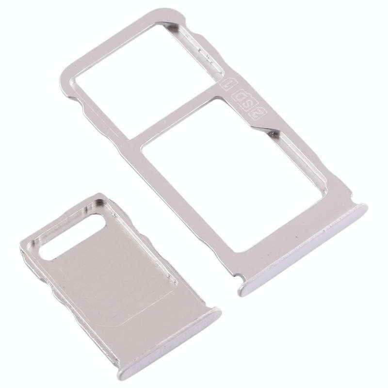 SIM Card Tray + SIM Card Tray + Micro SD Card Tray for Nokia 3.1 Plus (White)
