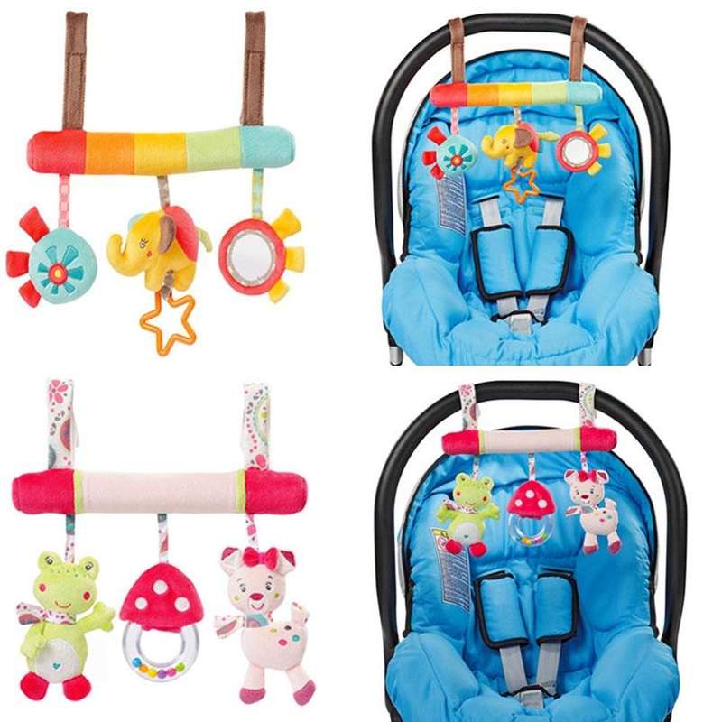 Soft Infant Crib Bed Stroller Toy Spiral Baby Toys For Newborns Car Seat Educational Rattle Baby ...
