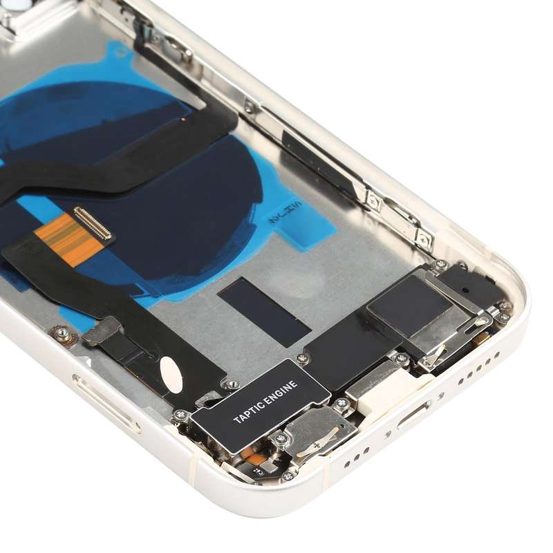 Battery Back Cover Assembly (with Side Keys & Speaker Ringer Buzzer & Motor & Camera Lens & Card ...
