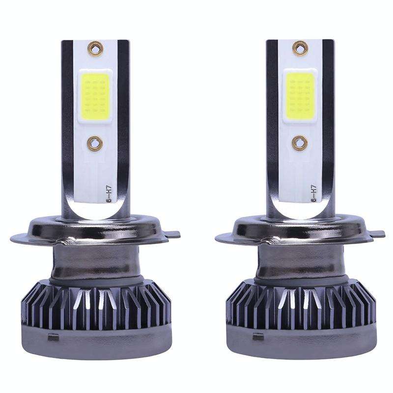 2 PCS H7 DC9-36V / 36W / 8000K / 6000LM IP68 Car / Motorcycle Mini COB LED Headlight Lamps / Fog ...