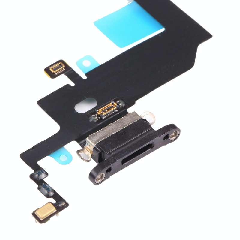 Original Charging Port Flex Cable for iPhone X (Black)