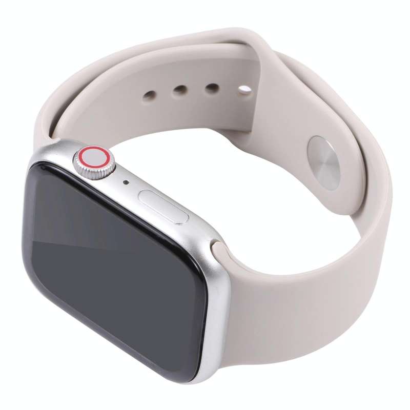 For Apple Watch Series 8 45mm Black Screen Non-Working Fake Dummy Display Model(Starlight)