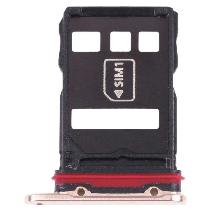 SIM Card Tray + NM Card Tray for Huawei Mate 40 Pro+ (Gold)