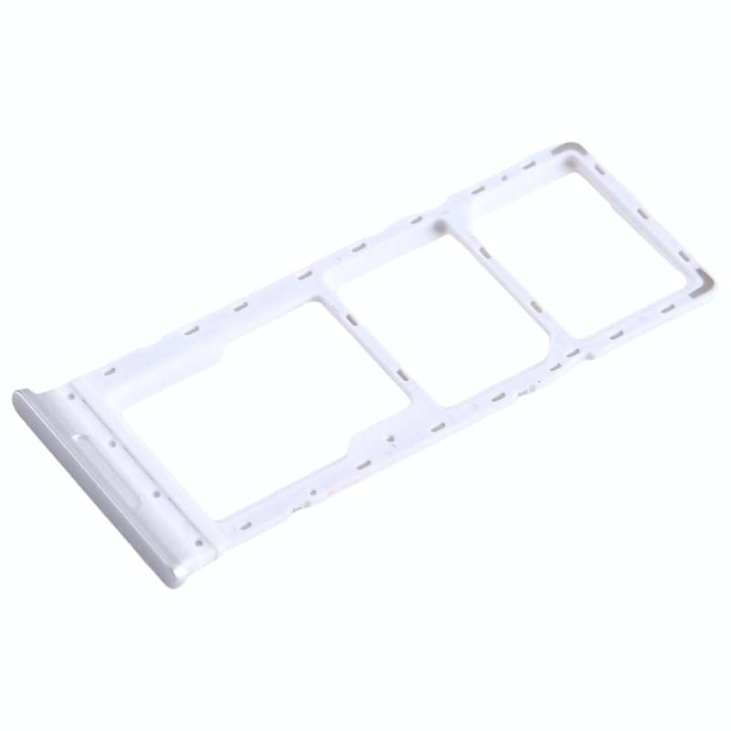 For Infinix Note 11 X663 SIM Card Tray + SIM Card Tray + Micro SD Card Tray (White)