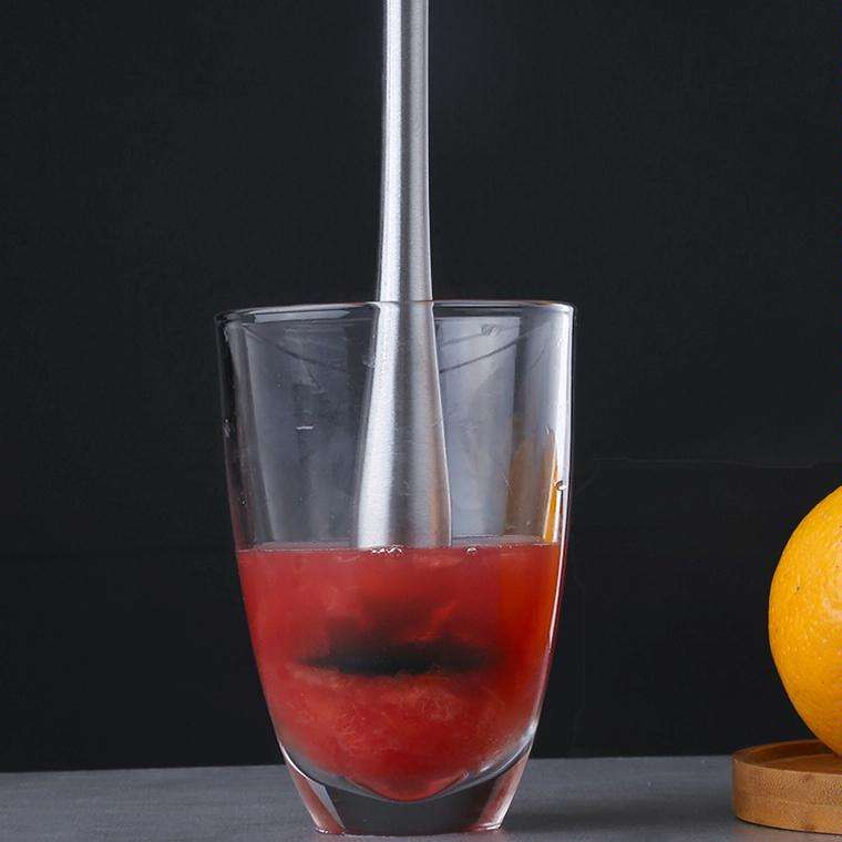 Fruit Crushed Popsicles Crushed Ice Hammer Bartender Mashed Sticks, Specification: Large