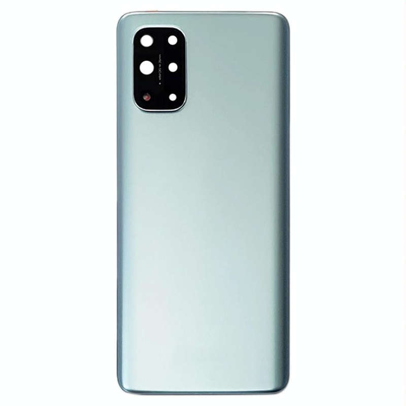 For OnePlus 8T Battery Back Cover with Camera Lens Cover (Silver)