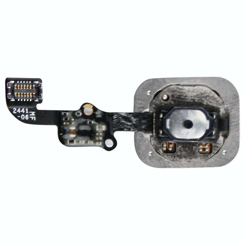 Home Button Flex Cable for iPhone 6 & 6 Plus, Not Supporting Fingerprint Identification(Black)