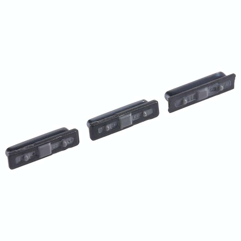 For Samsung Galaxy A7 2018 SM-A750 10pcs Power Button + Volume Control Button(Black)