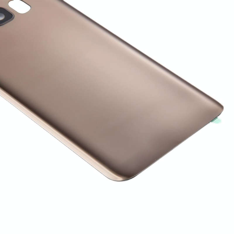 For Galaxy S8 / G950 Battery Back Cover with Camera Lens Cover & Adhesive (Gold)