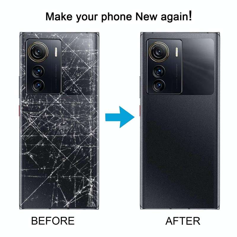 For ZTE Axon 50 Ultra Battery Back Cover(Grey)