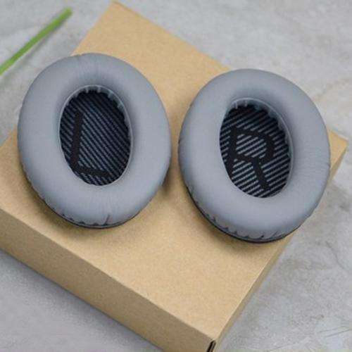 1 Pair Soft Earmuff Headphone Jacket with LR Cotton for BOSE QC2 / QC15 / AE2 / QC25 / QC35(Black...