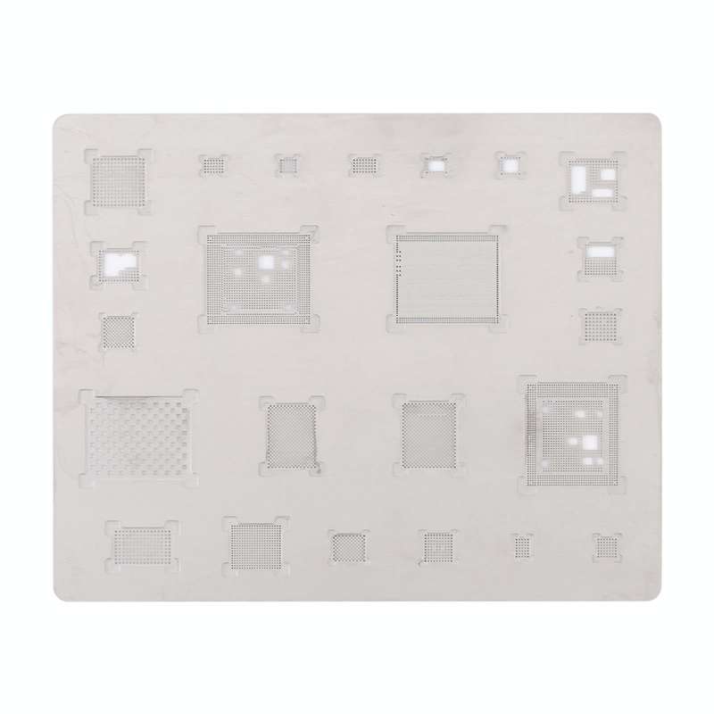 Mijing A14 3D BGA Stencil IC Solder Reball Tin Plant Net for iPhone 12 Series