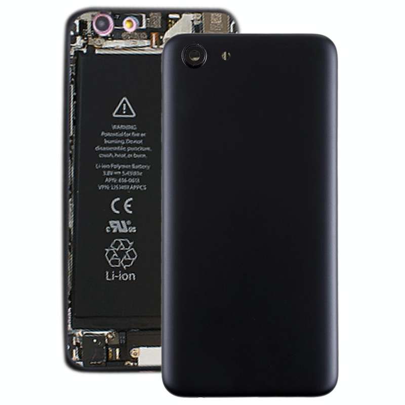 For OPPO A1  Back Cover with Camera Lens (Black)