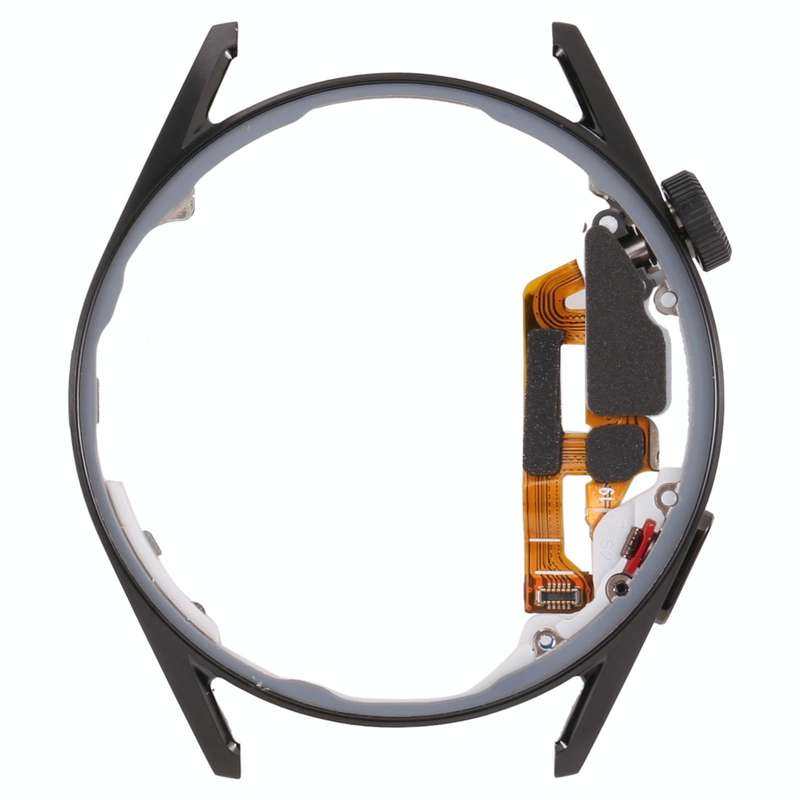 LCD Screen Frame Bezel Plate For Huawei Watch GT 3 46mm(Black)