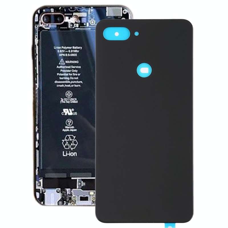 Back Cover for Xiaomi Mi 8 Lite(Black)