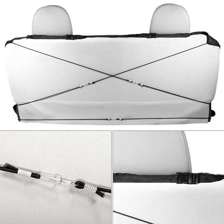 TIROL T26304 General Car Waterproof Oxford Cloth Rear Seat Protector Cover