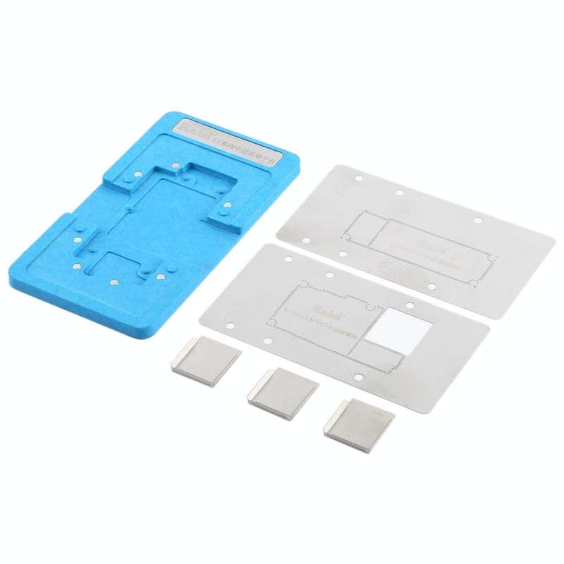 Kaisi Mainboard Middle Layer Board BGA Reballing Stencil Plant Tin Platform for iPhone 11 / 11 Pro