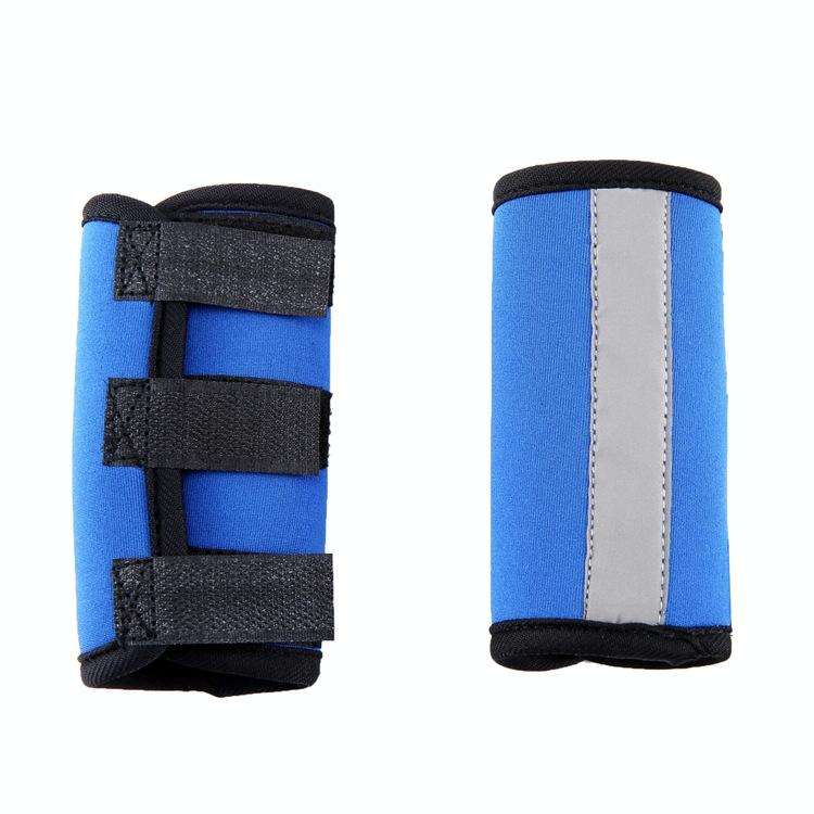 Pet Knee Protector Dog Surgery Injury Protective Cover, Size: S(Blue Reflection)