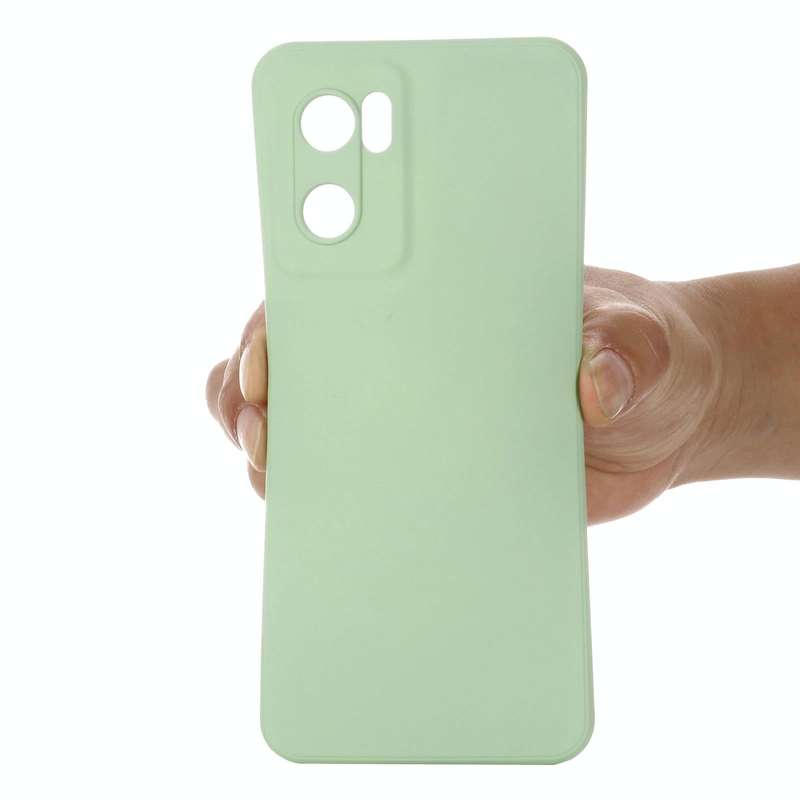 For OnePlus Nord CE 2 5G Pure Color Liquid Silicone Shockproof Full Coverage Phone Case(Green)