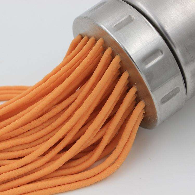 Household Stainless Steel Manual Pasta Machine Hand Pressure Noodle Machine Noodle Maker with 5 M...