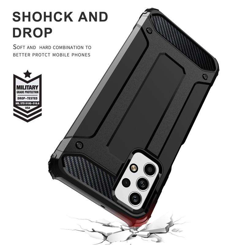 For Samsung Galaxy A23 Magic Armor TPU + PC Phone Case(Silver)