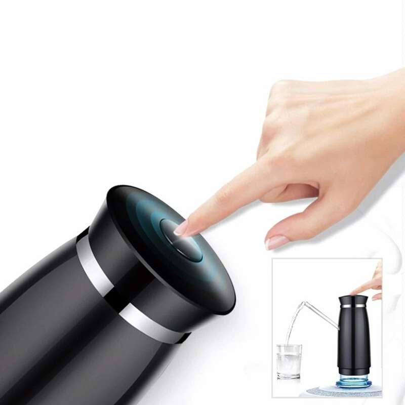 Stainless Steel Automatic Electric Portable Water Pump Dispenser Water Feeder Gallon Drinking Bot...