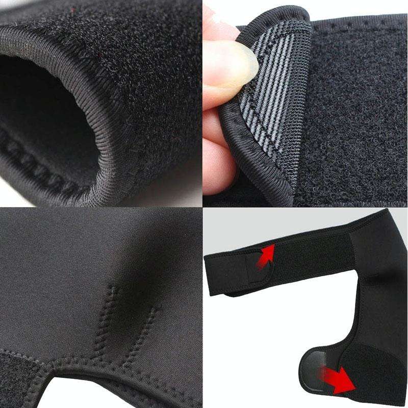 Breathable Adjustable Shoulder Support Brace Unisex Sport Compression Brace Strap Wrap Shoulder B...