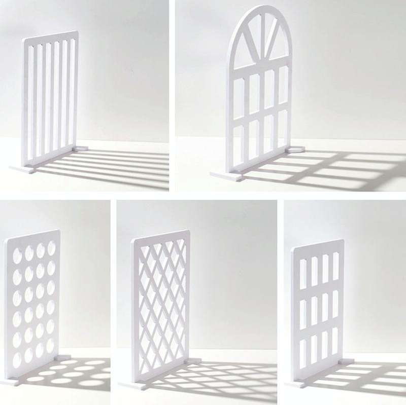 41 x 29cm Background Board Window Pane Light Shadow Plate(Arc Window)