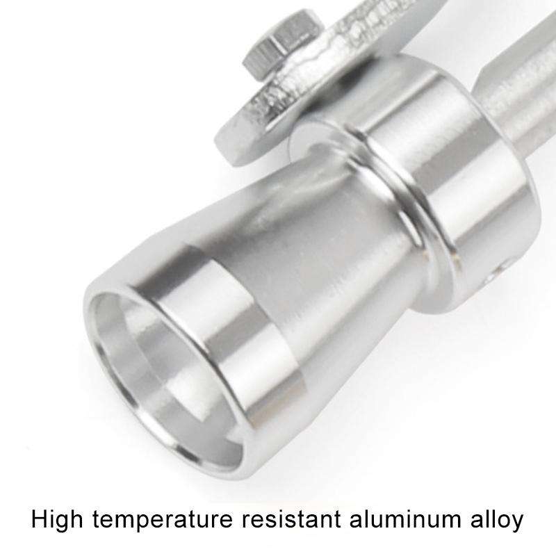 Universal Aluminum Turbo Sound Exhaust Muffler Pipe Whistle Car / Motorcycle Simulator Whistler, ...