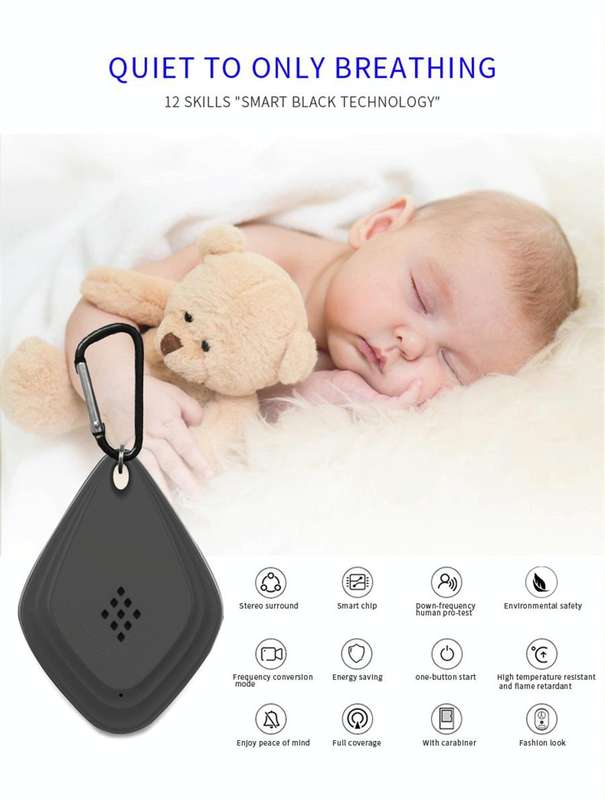 Outdoor Mosquito Repellent Portable Ultrasonic Insect Repellent Insecticide USB Charging Intellig...
