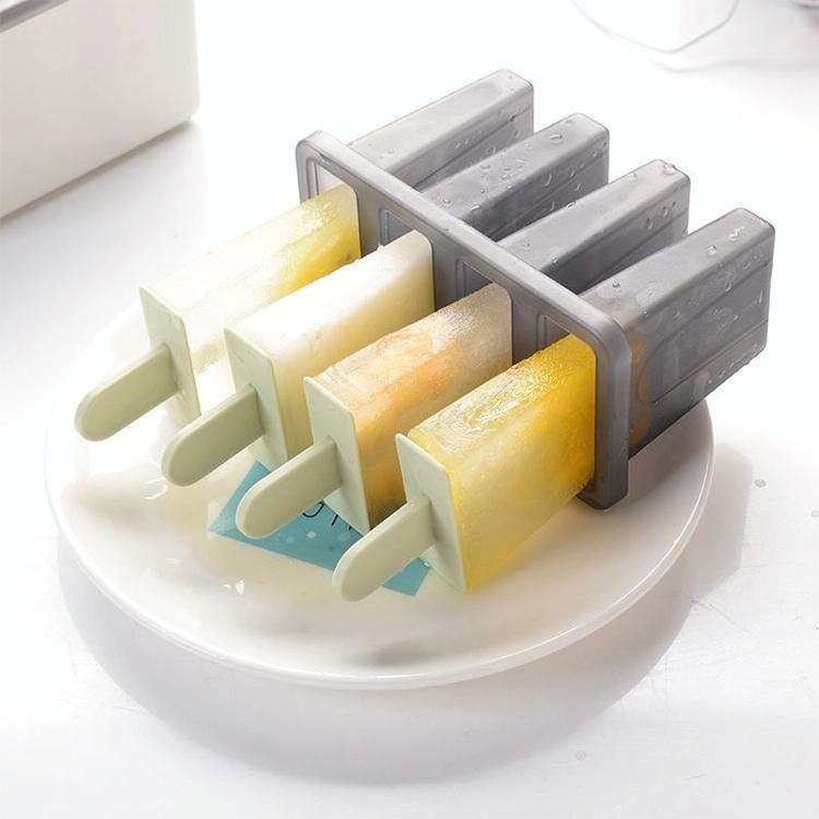 Home Made Popsicle Ice Cream Mold Set(White)
