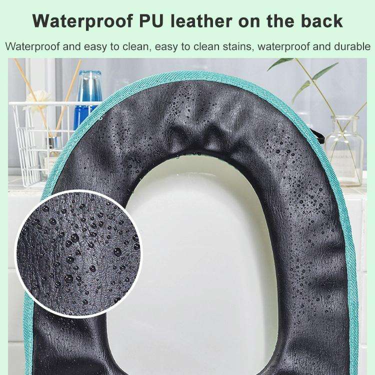 Washable Bathroom Toilet Seat Cover Warmer Soft Cushion Pad Closestool Lid Mat Household Products...