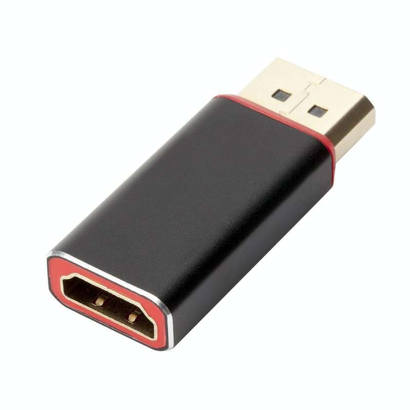 4K x 2K Display Port to HDMI Converter(Black)