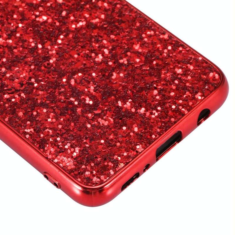 Glitter Powder Shockproof TPU Protective Case for Galaxy S10 (Gold)