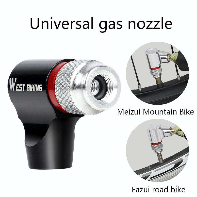 Bicycle CO2 Portable Mini Pump(Unmarried Black)